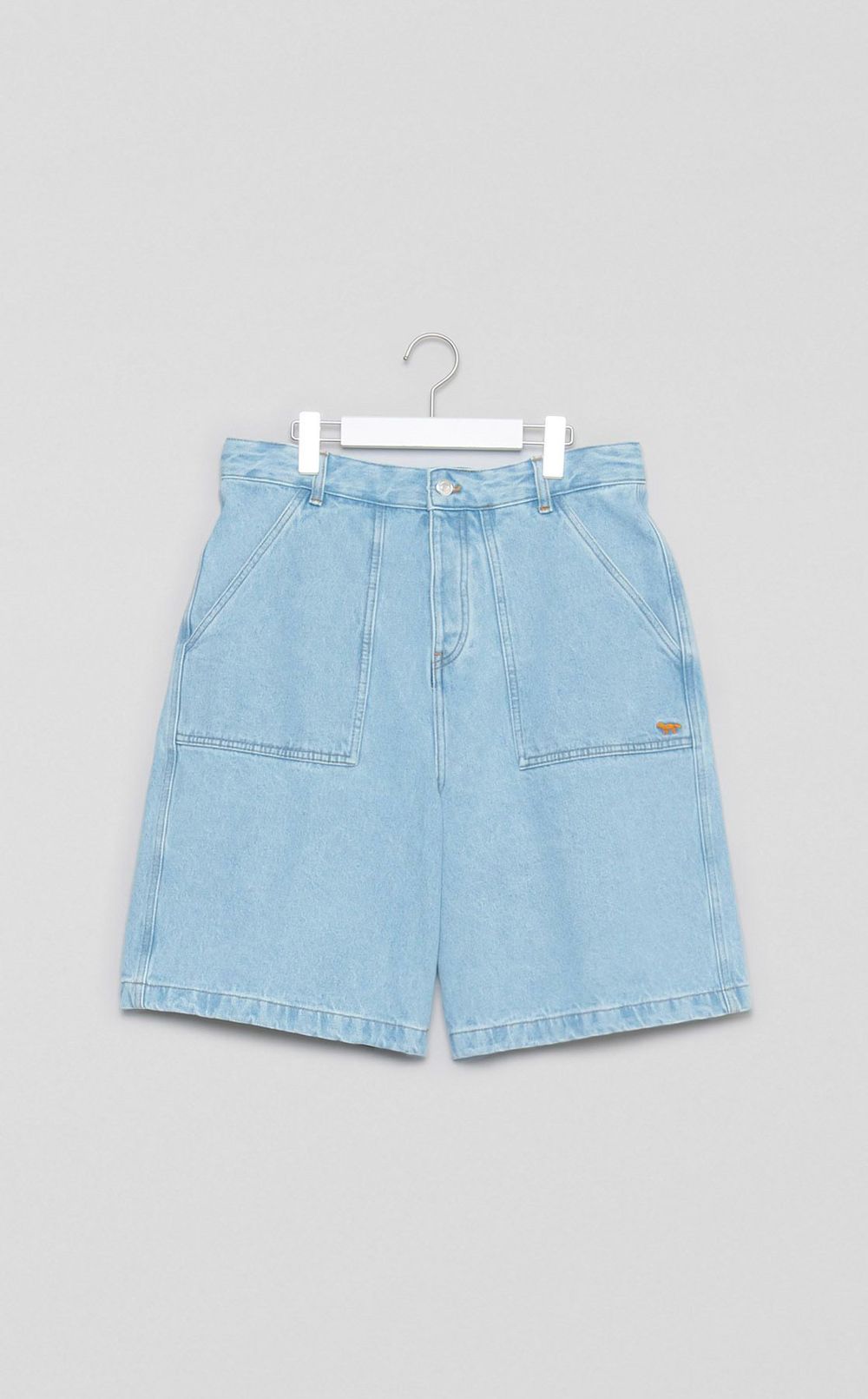 デニムワークショーツ