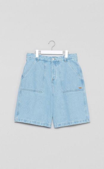 デニムワークショーツ