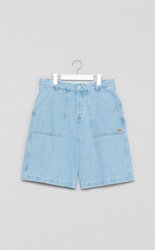 デニムワークショーツ