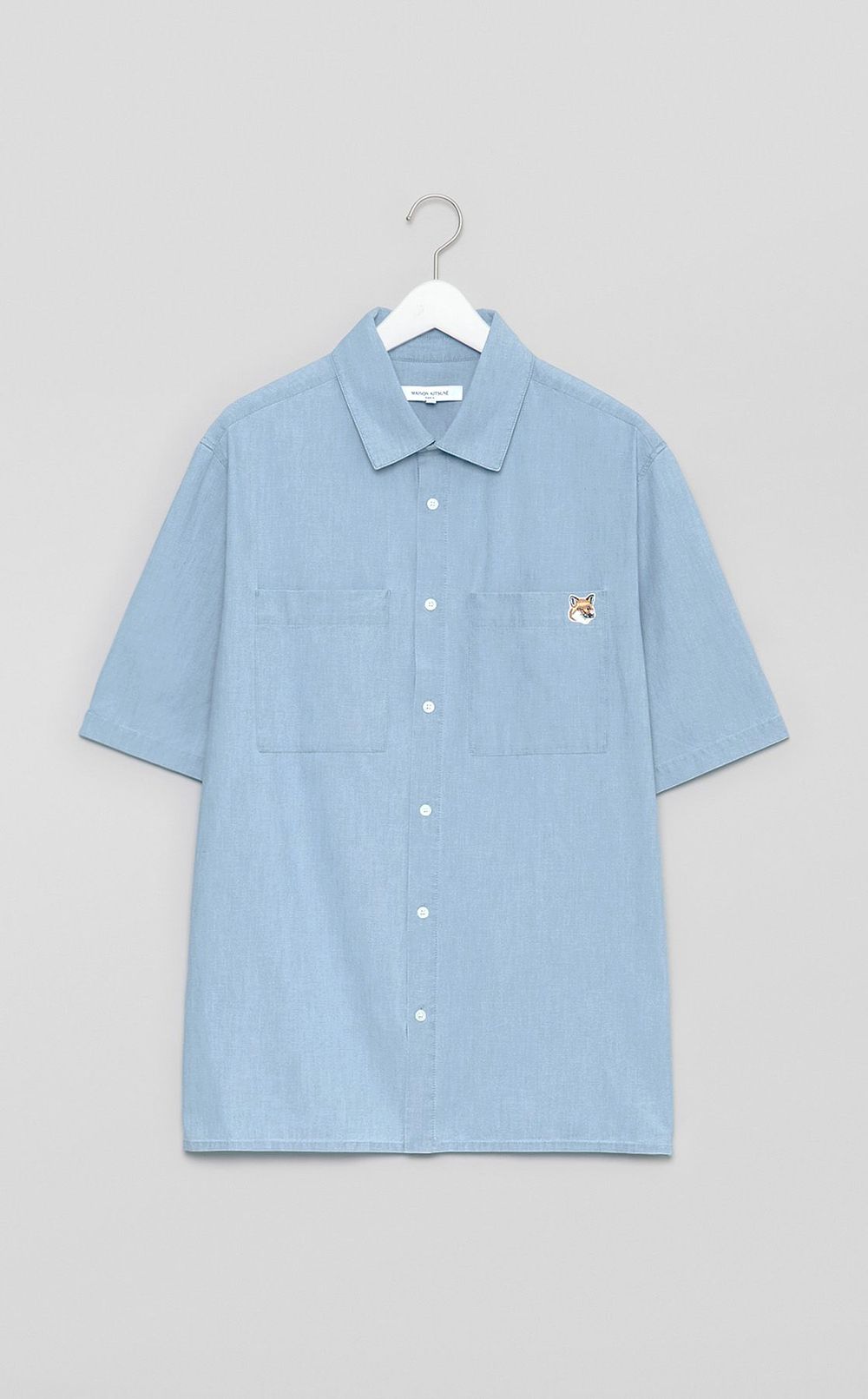 レギュラーカラーショートスリーブシャツ