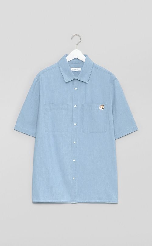 レギュラーカラーショートスリーブシャツ