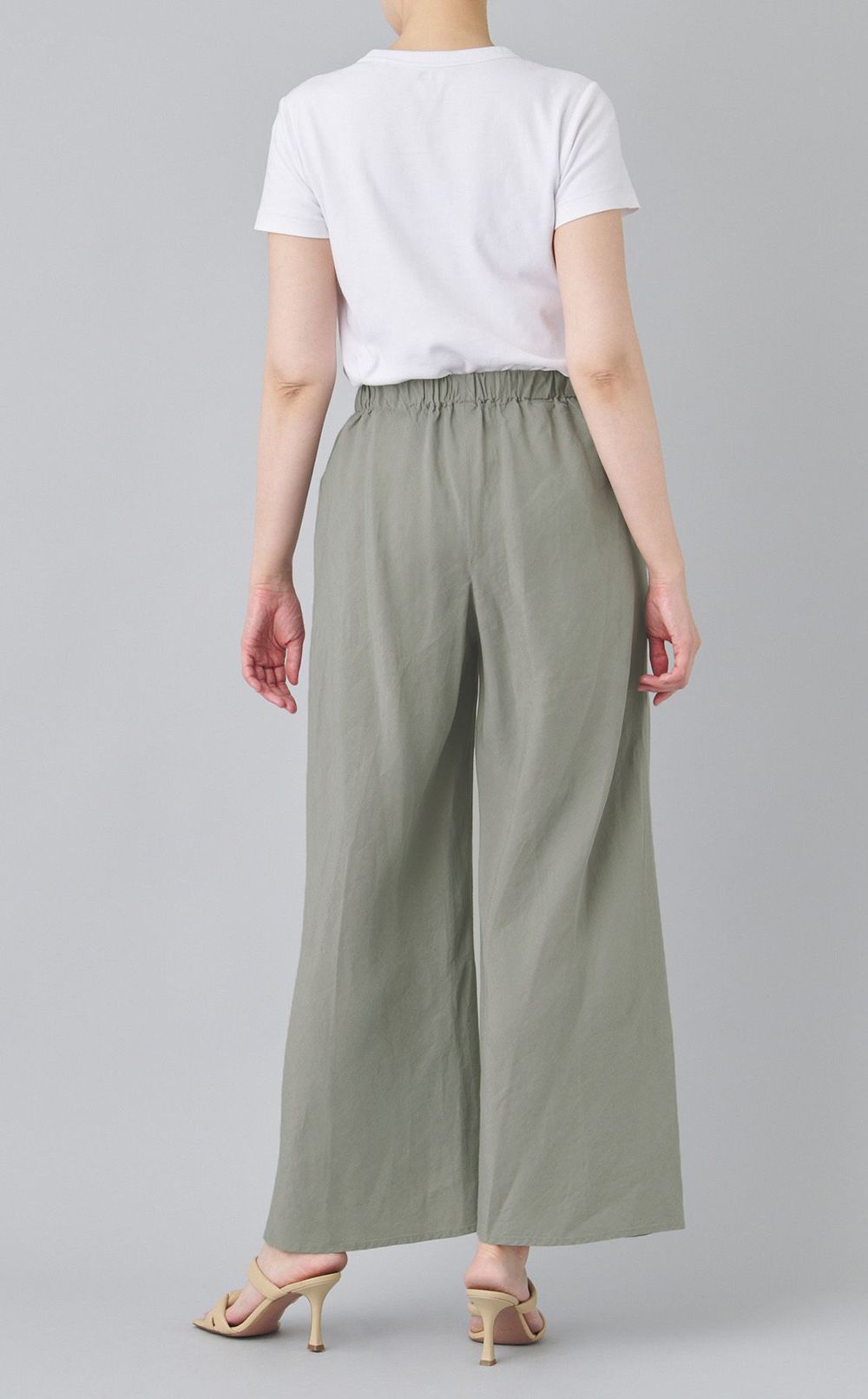 リネンキュプライージーパンツ