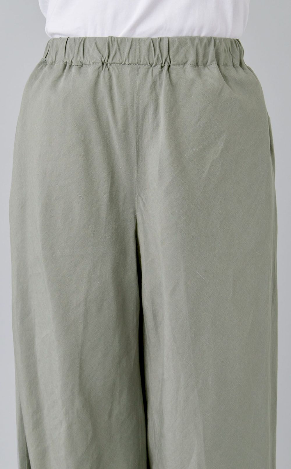 リネンキュプライージーパンツ