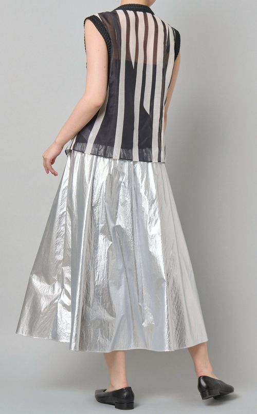 クロシェットディティールブラウス