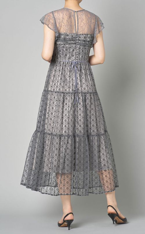 コンビネーションレースドレス