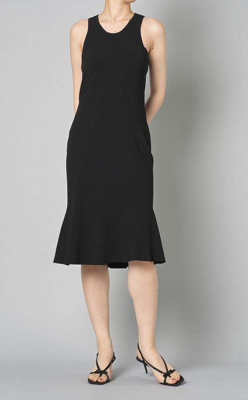 ニットマーメイドラインワンピース