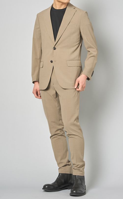 シアーサッカー2Bジャケット