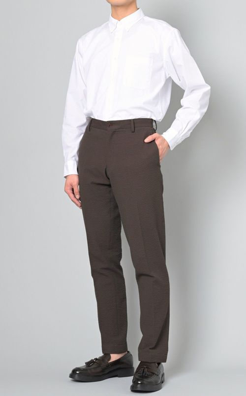 シアサッカーパンツ