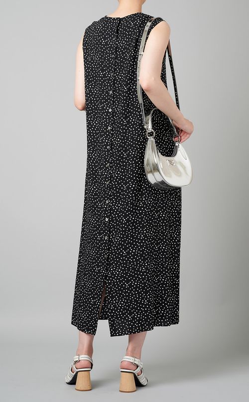 レーヨンノースリーブワンピース