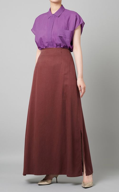 リヨセルロングスカート