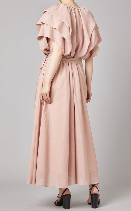 ティアードフリルワンピース