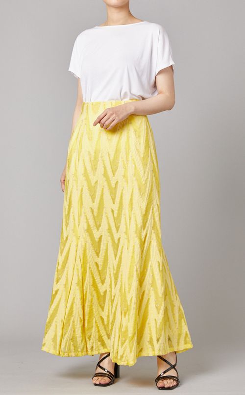 ラメジャガードマーメイドスカート