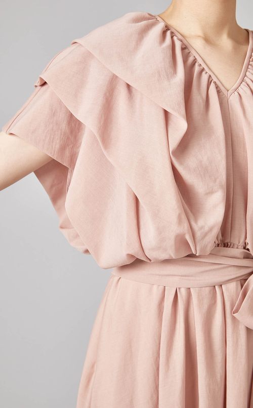 ティアードフリルワンピース