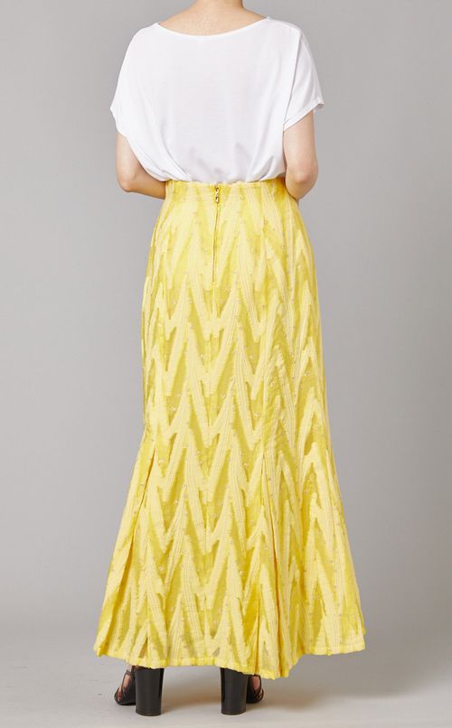 ラメジャガードマーメイドスカート