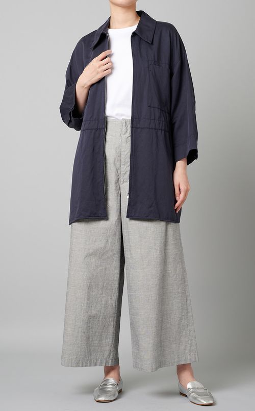 コットンリネンワークジャケット