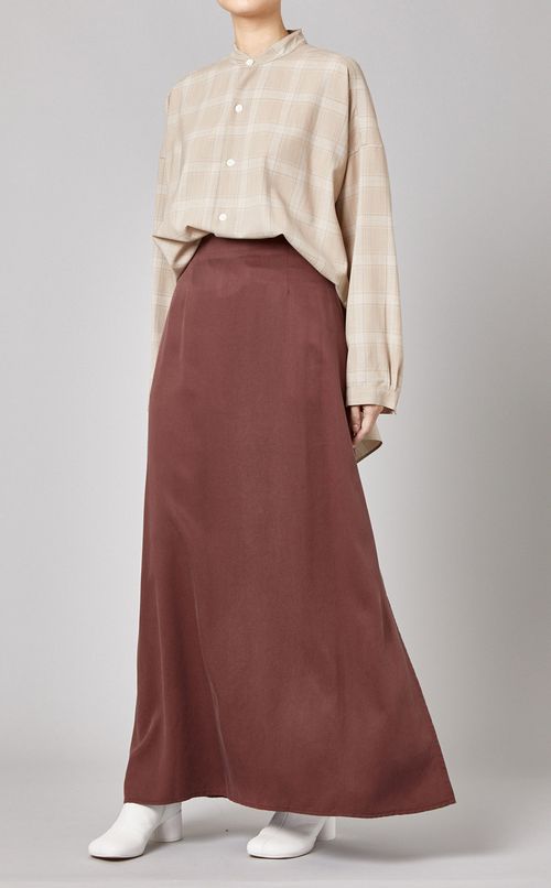 リヨセルロングスカート