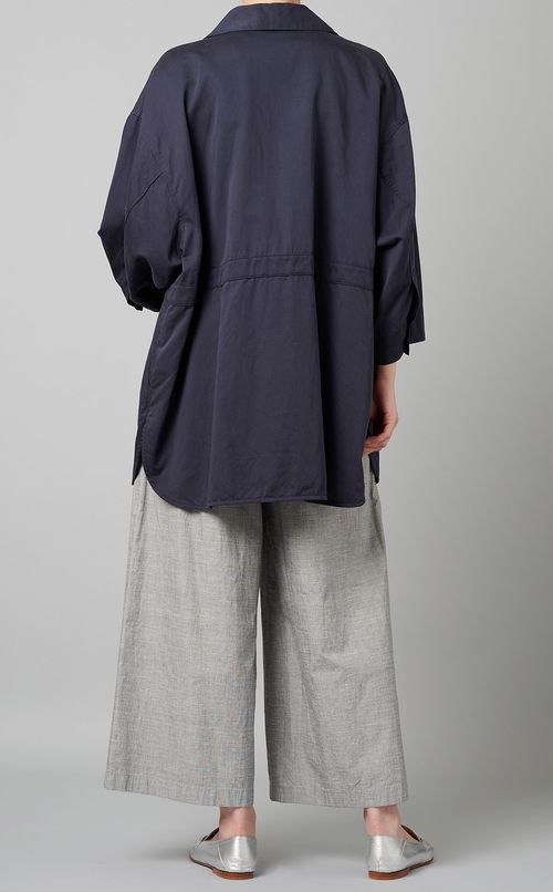 コットンリネンワークジャケット