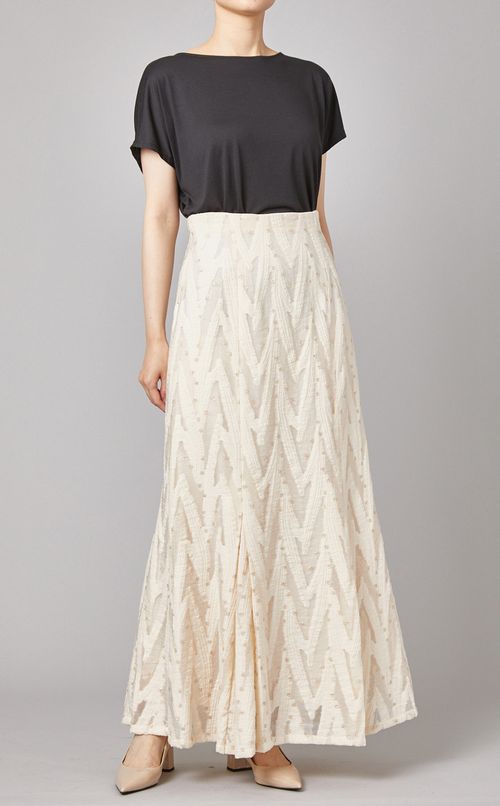 ラメジャガードマーメイドスカート