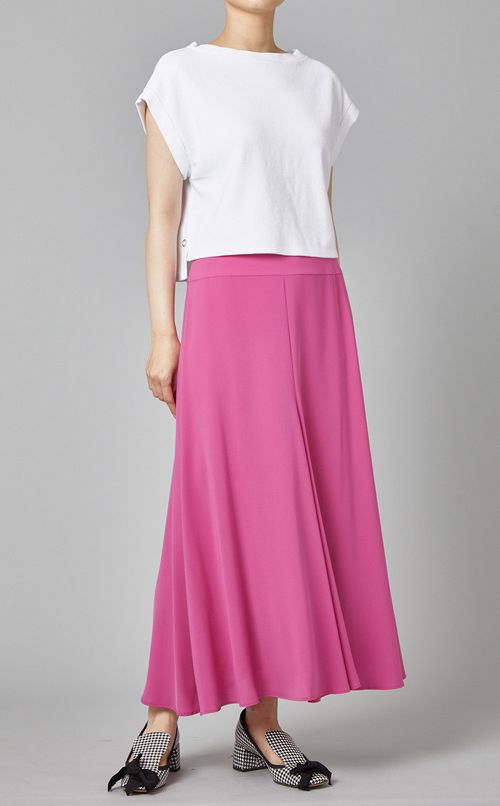 フレアロングスカート