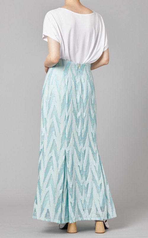 ラメジャガードマーメイドスカート