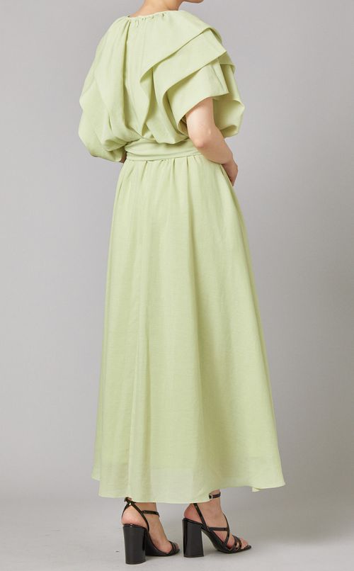 ティアードフリルワンピース