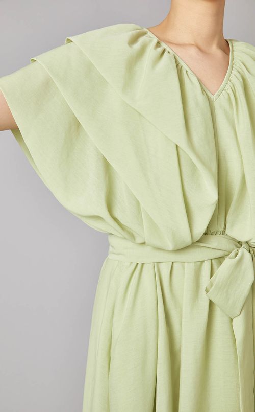 ティアードフリルワンピース