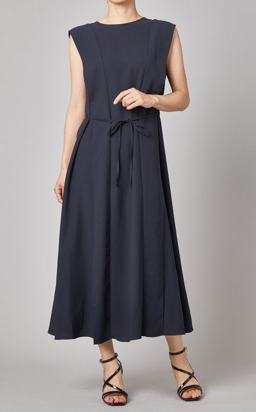 ソフトクレープラッフルワンピース