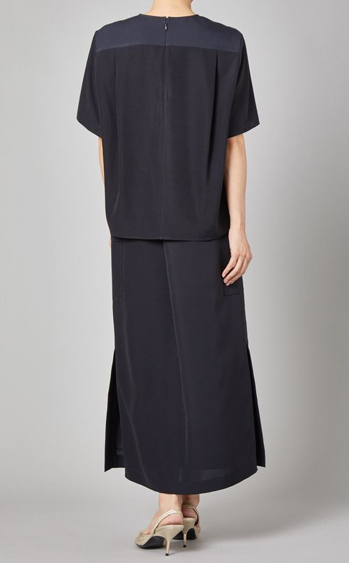 ビッグポケットデザインTブラウス