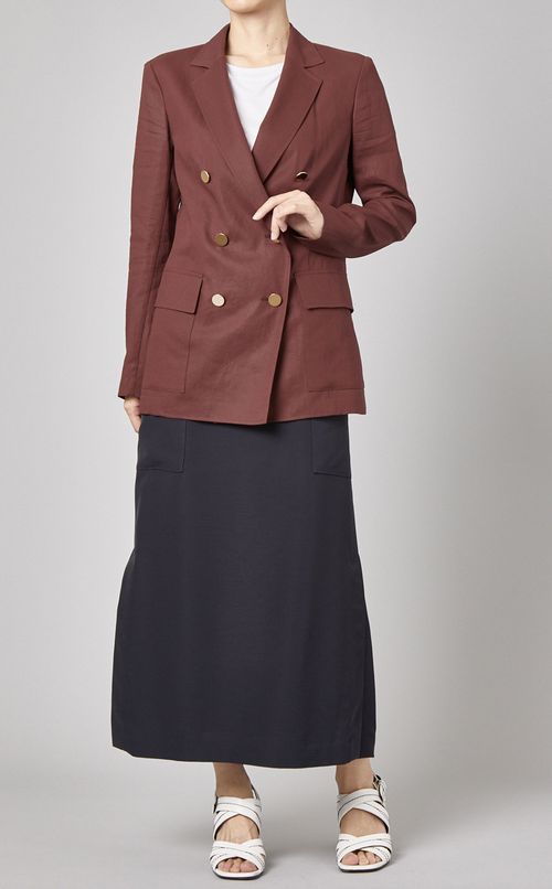 コットンダブルブレストジャケット