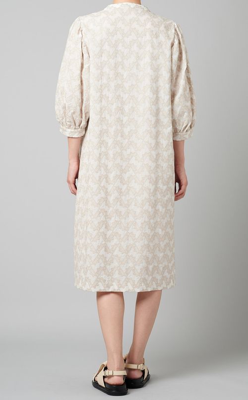 レースパフスリーブワンピース