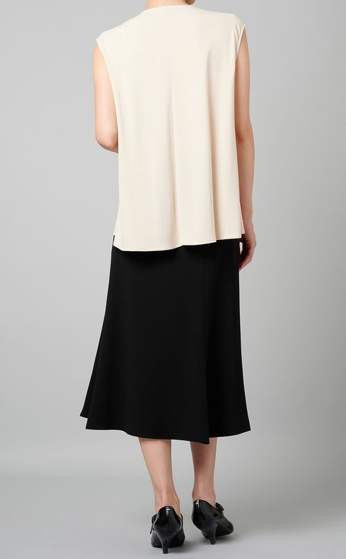 ジャージーフレアカットソー