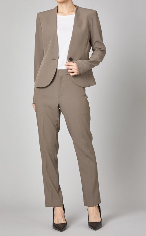 ストレッチノーカラージャケット