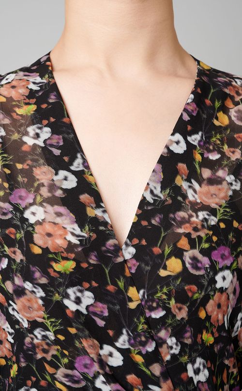 マルチフローラルワンピース