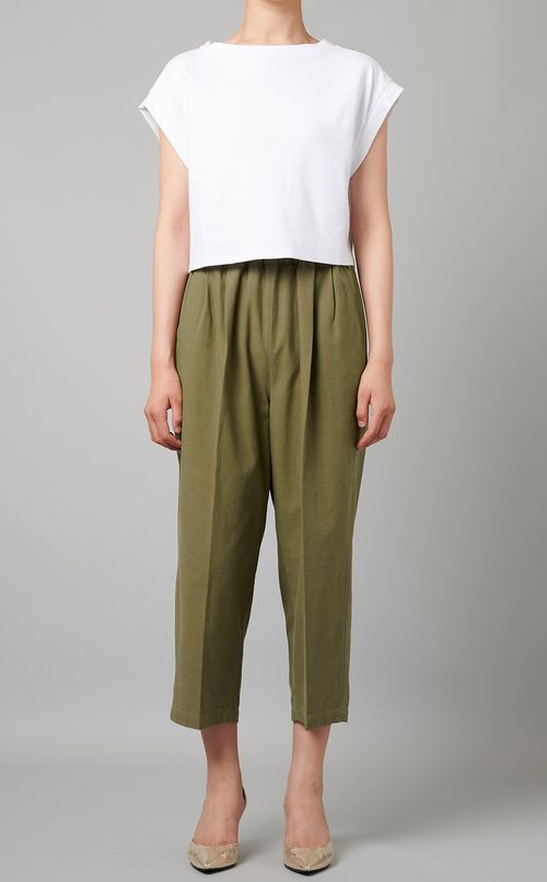 2タックバルーンイージーパンツ