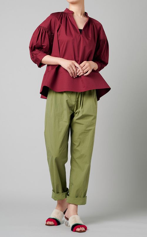 リラックストラウザーパンツ