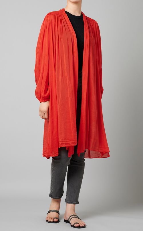 コットンシルクカシュクールワンピース