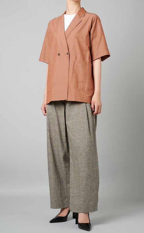 スラブタフタジャケット