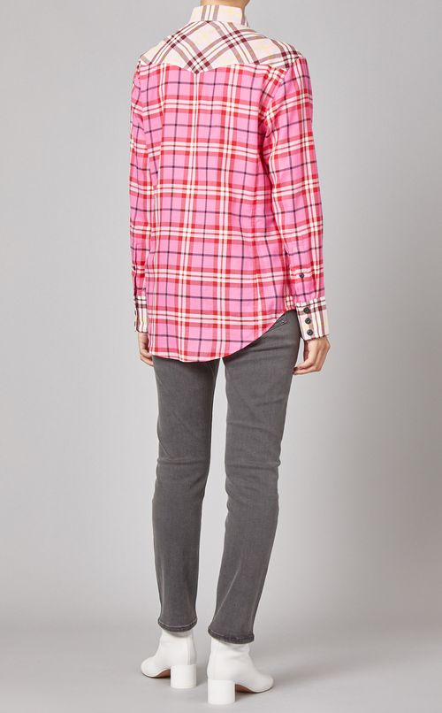 マルチチェックシャツ