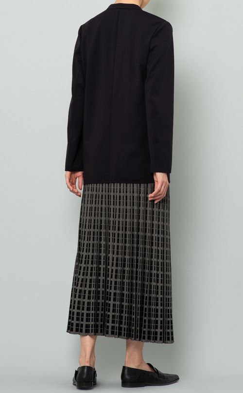 ジャガードチェックプリーツスカート