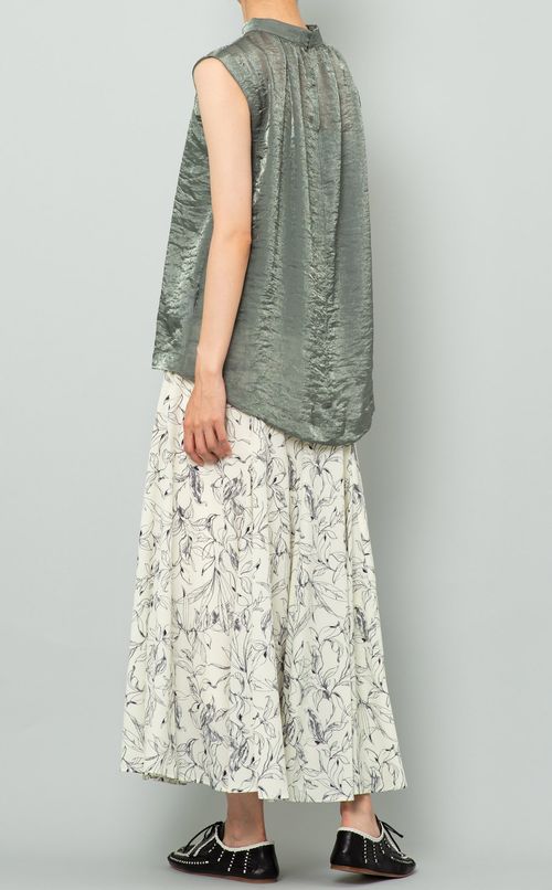 プリントナロースカート