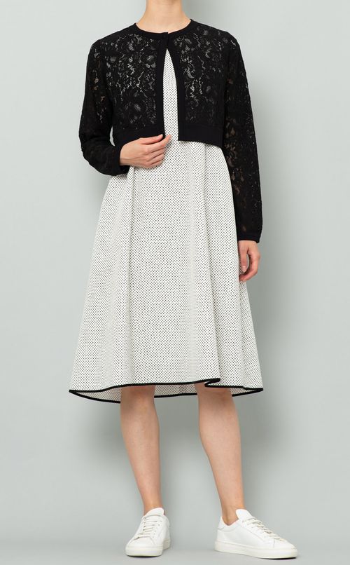 ドットプリントワンピース