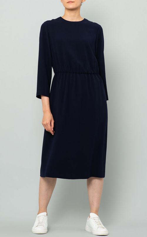 ジョーゼット襟付ワンピース