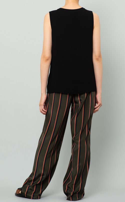 マルチストライプイージーパンツ