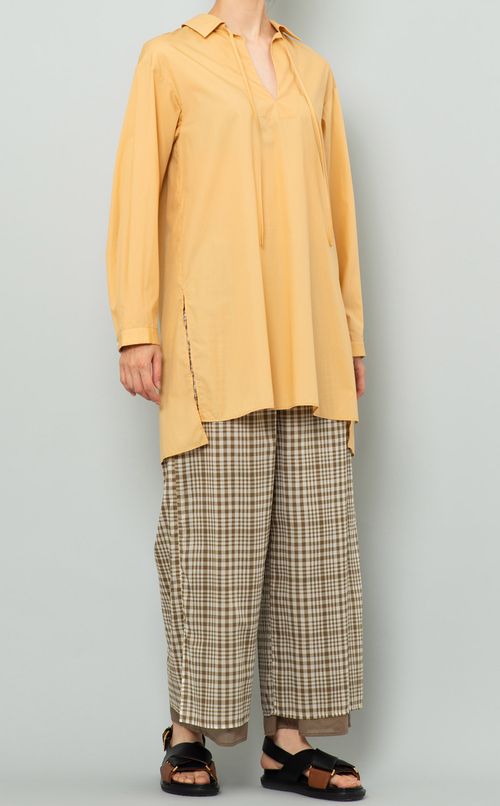 バックギャザーチュニック