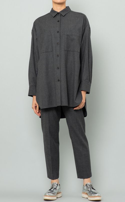 サキソニークロップドパンツ