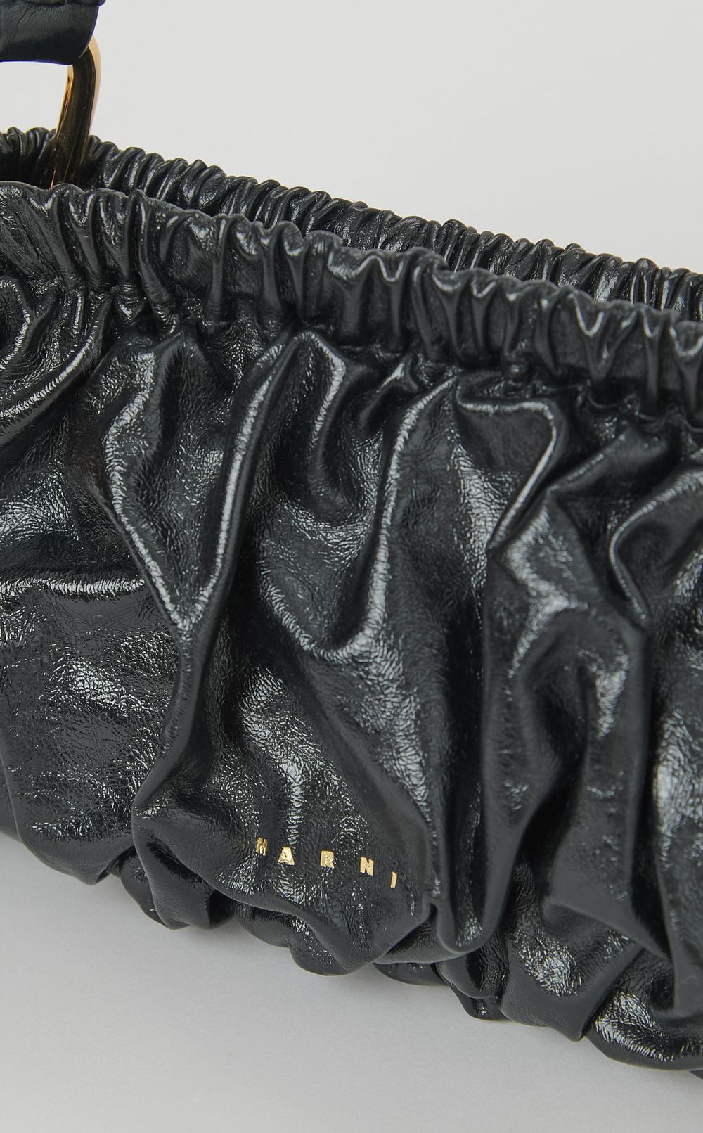 CLUTCHレザーミニショルダーバッグ