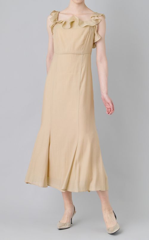 フリルキャミソールワンピース