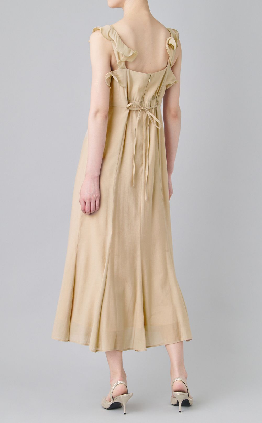 フリルキャミソールワンピース