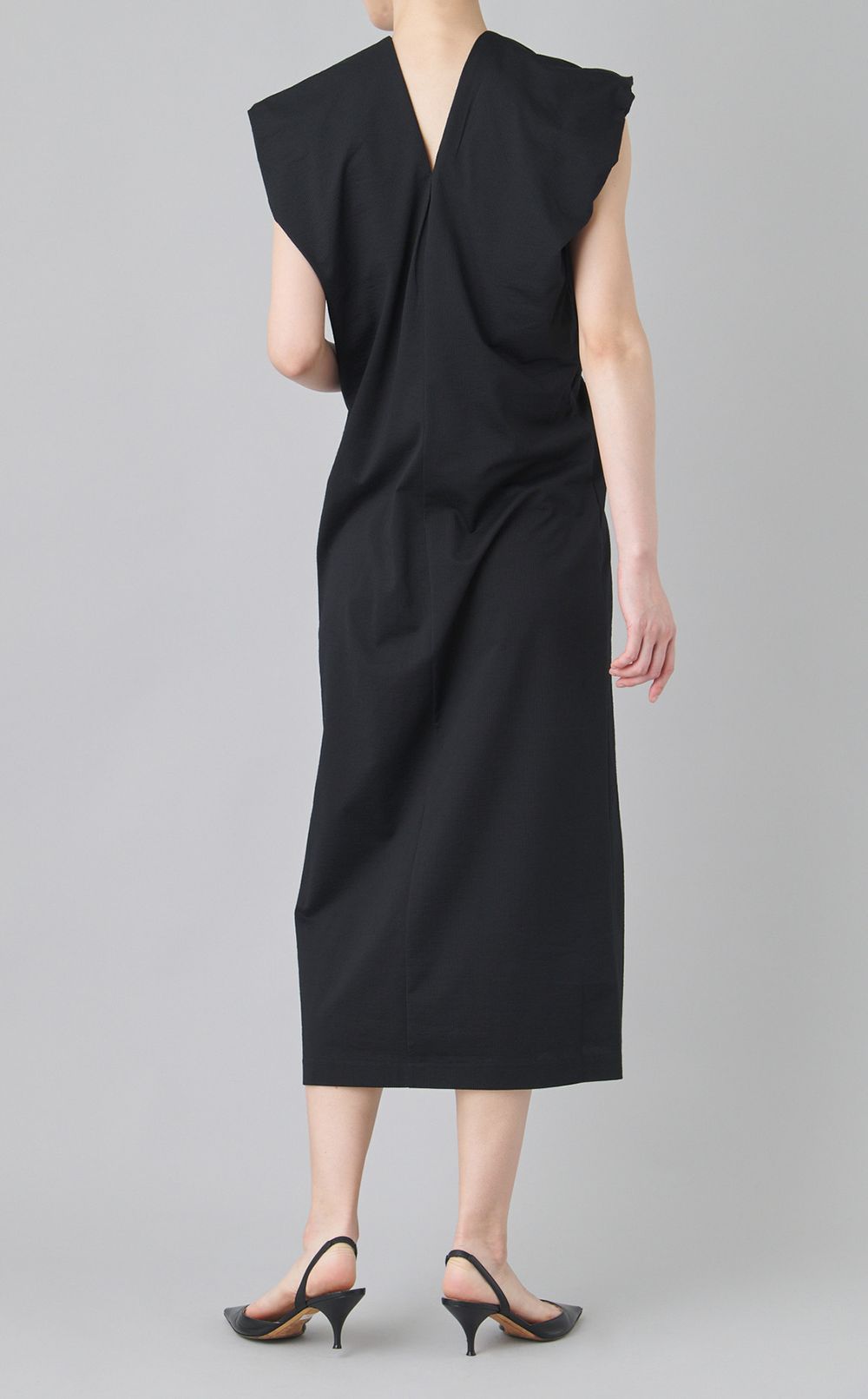 ボリュームスリーブワンピース