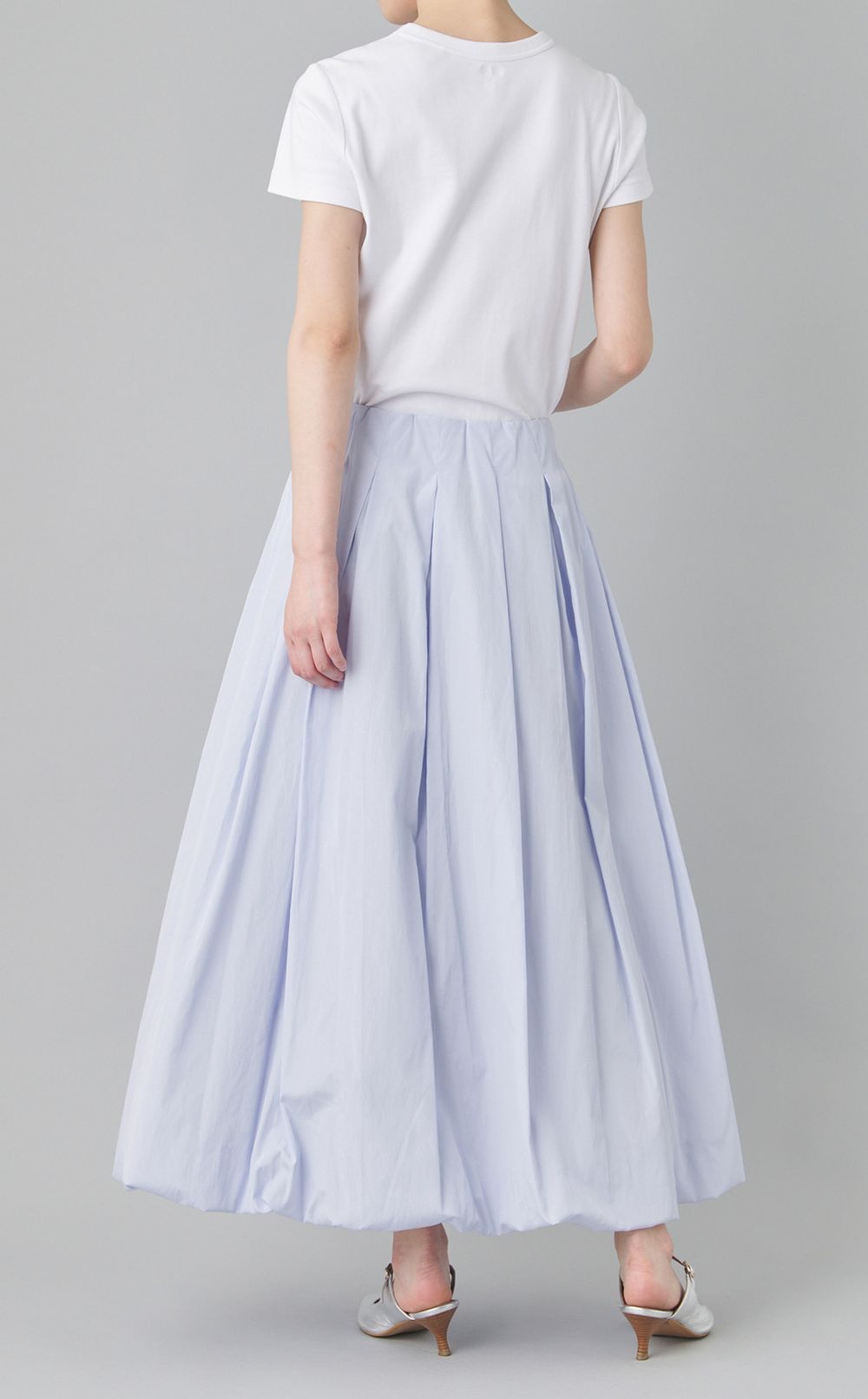 タックロングバルーンスカート